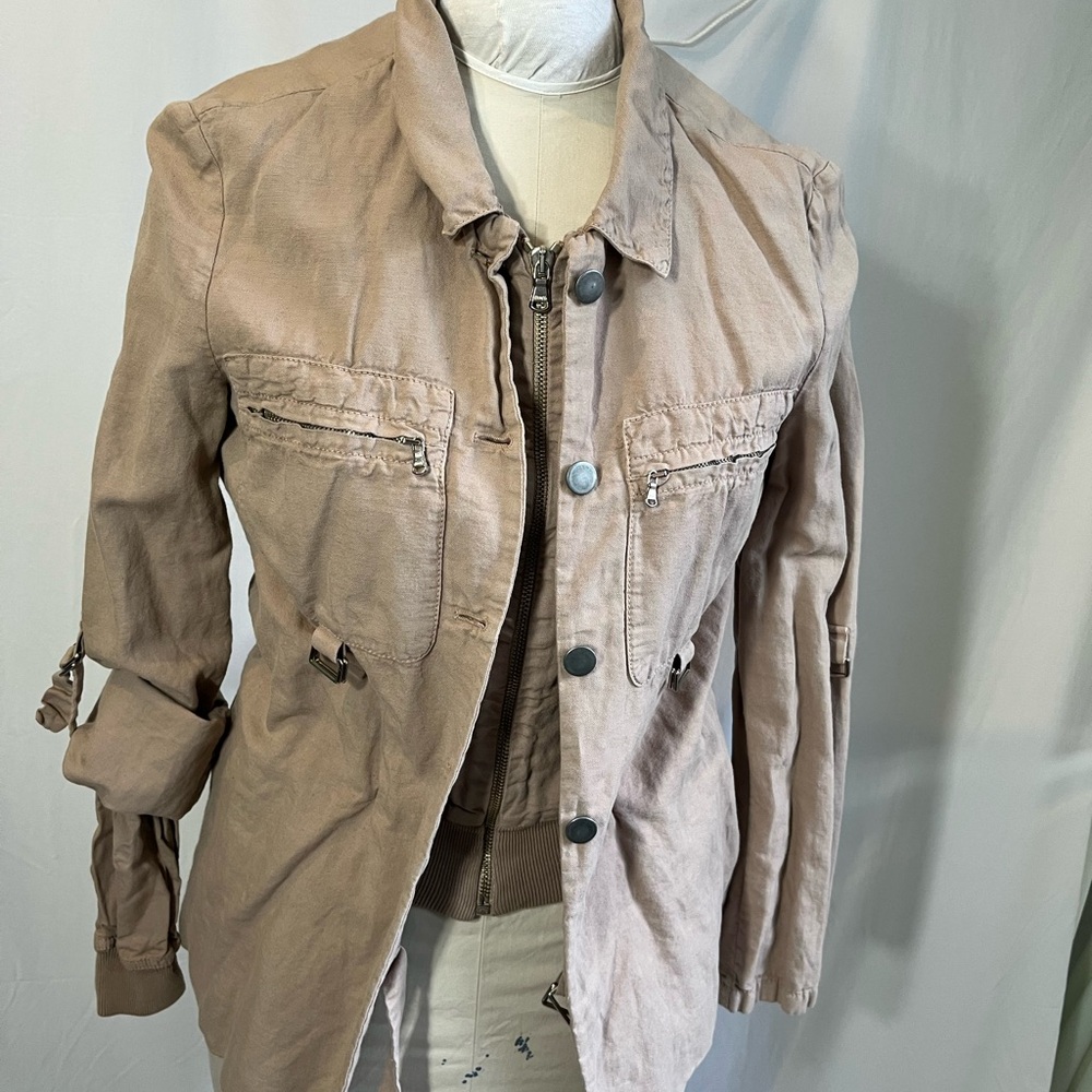 Hussein Chalayan Bondage Hybrid Bomber Jacket